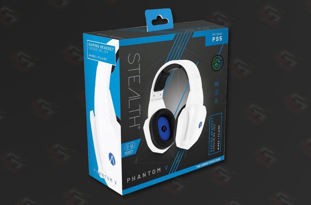 STEALTH SP-Phantom V Stereo Gaming (White) Headset