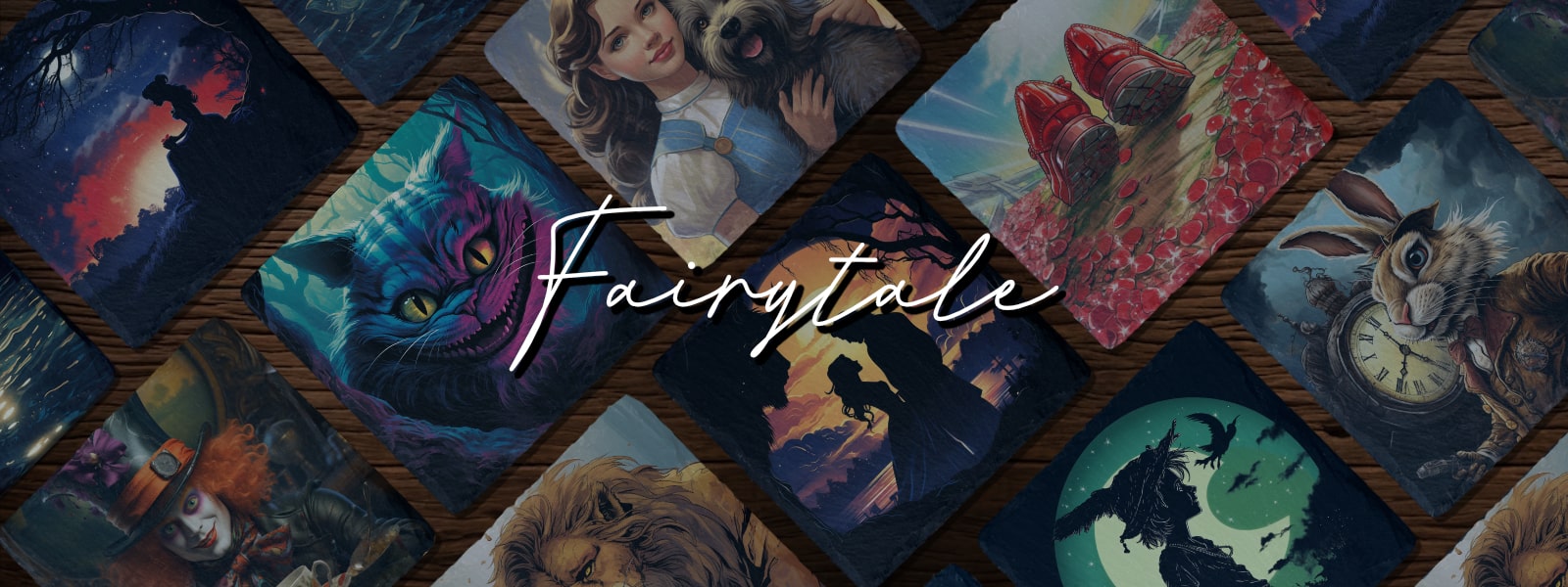 Fairytale Slate Coasters