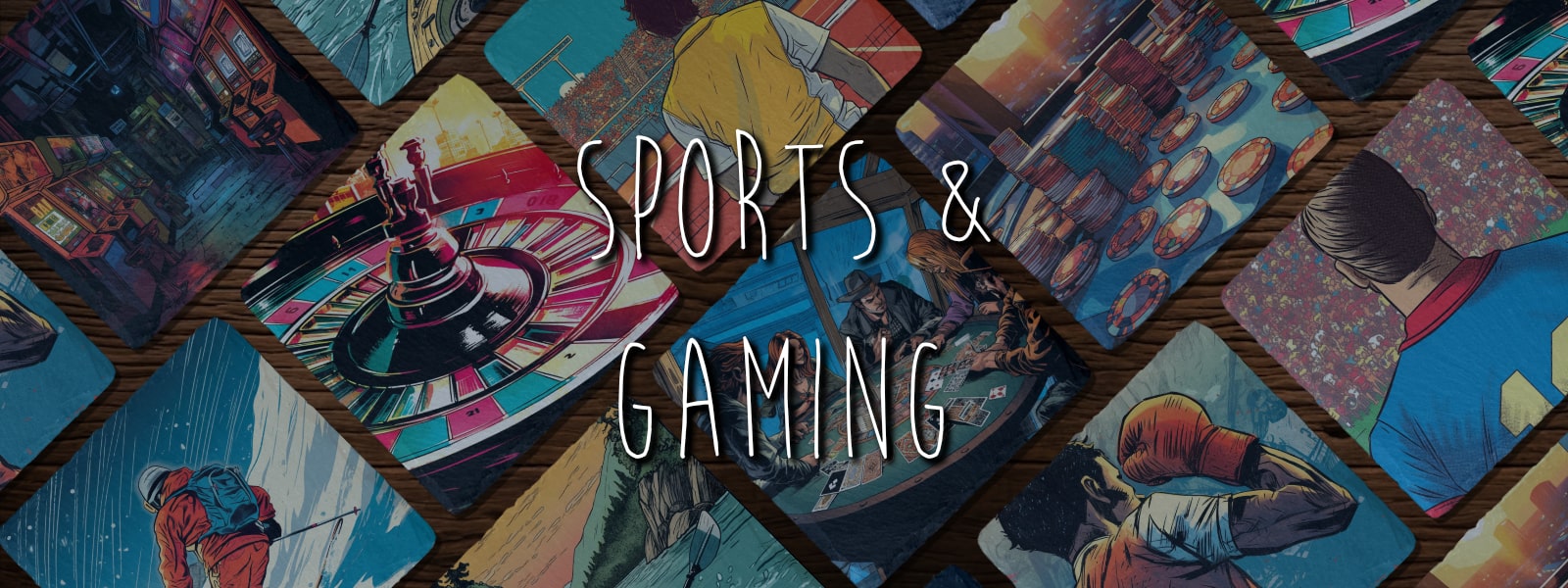 Sport & Gaming Slate Coasters - GameOn.games