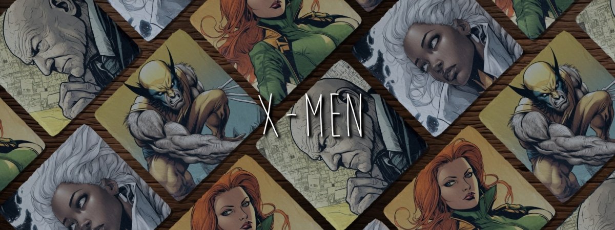 X-Men Slate Coasters - GameOn.games