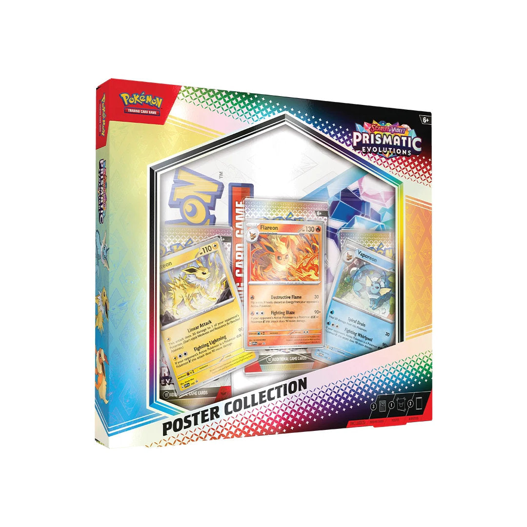 Pokémon TCG: Prismatic Evolution Poster Collection