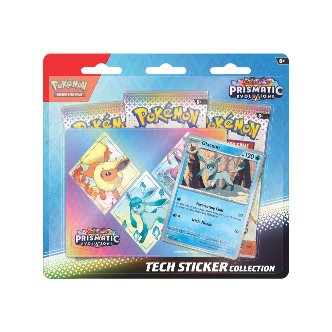 Pokémon TCG: Prismatic Evolutions Tech Sticker Collection - Glaceon