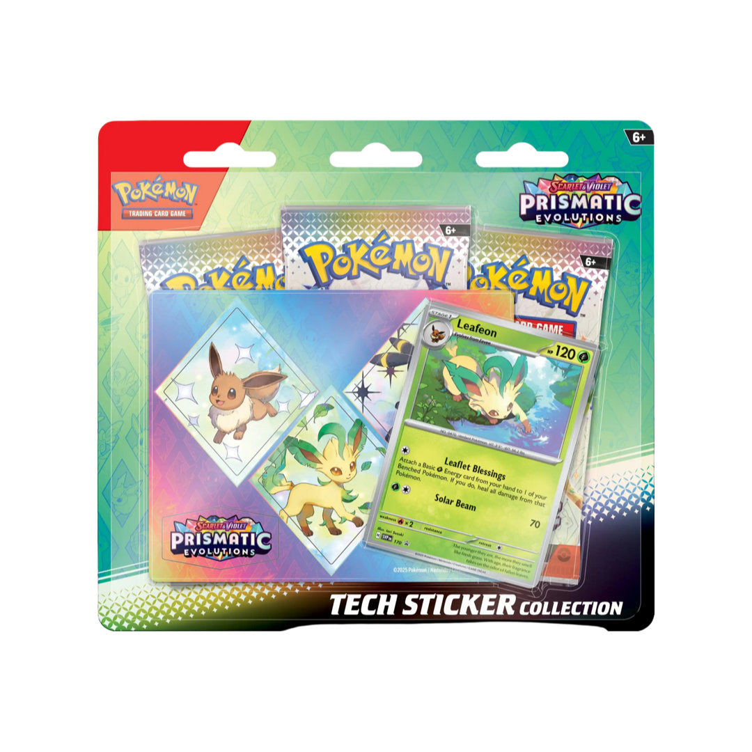 Pokémon TCG: Prismatic Evolutions Tech Sticker Collection - Leafeon