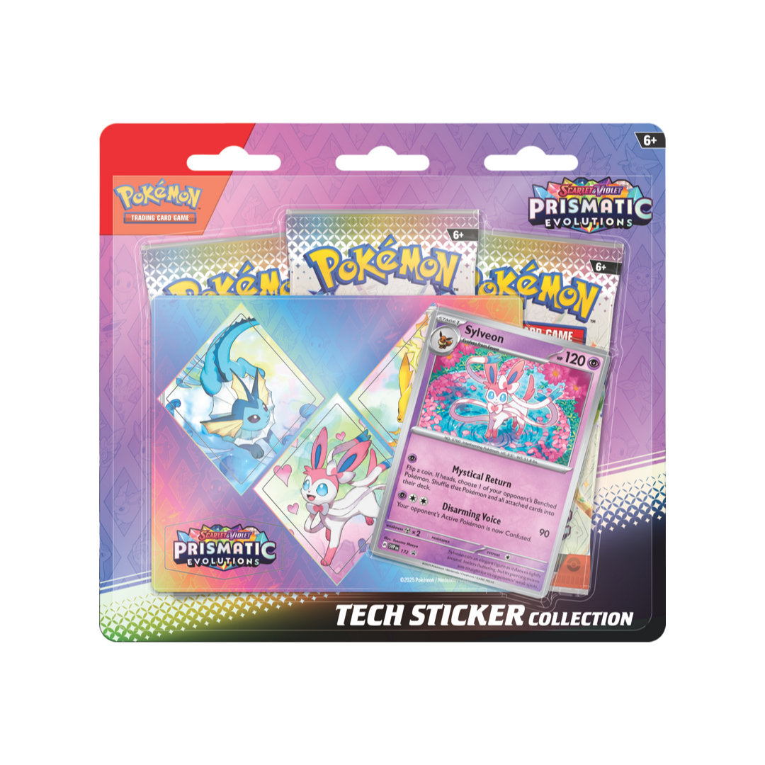 Pokémon TCG: Prismatic Evolutions Tech Sticker Collection - Sylveon