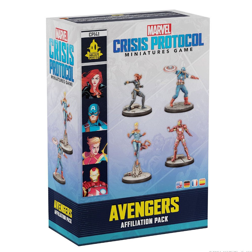 Marvel Crisis Protocol - Avengers Affiliation Pack - GameOn.games