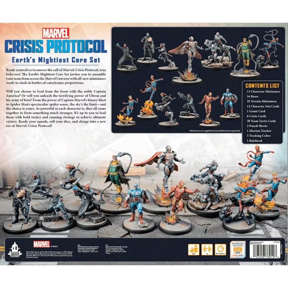 Marvel Crisis Protocol - Earth's Mightiest Core Set - GameOn.games