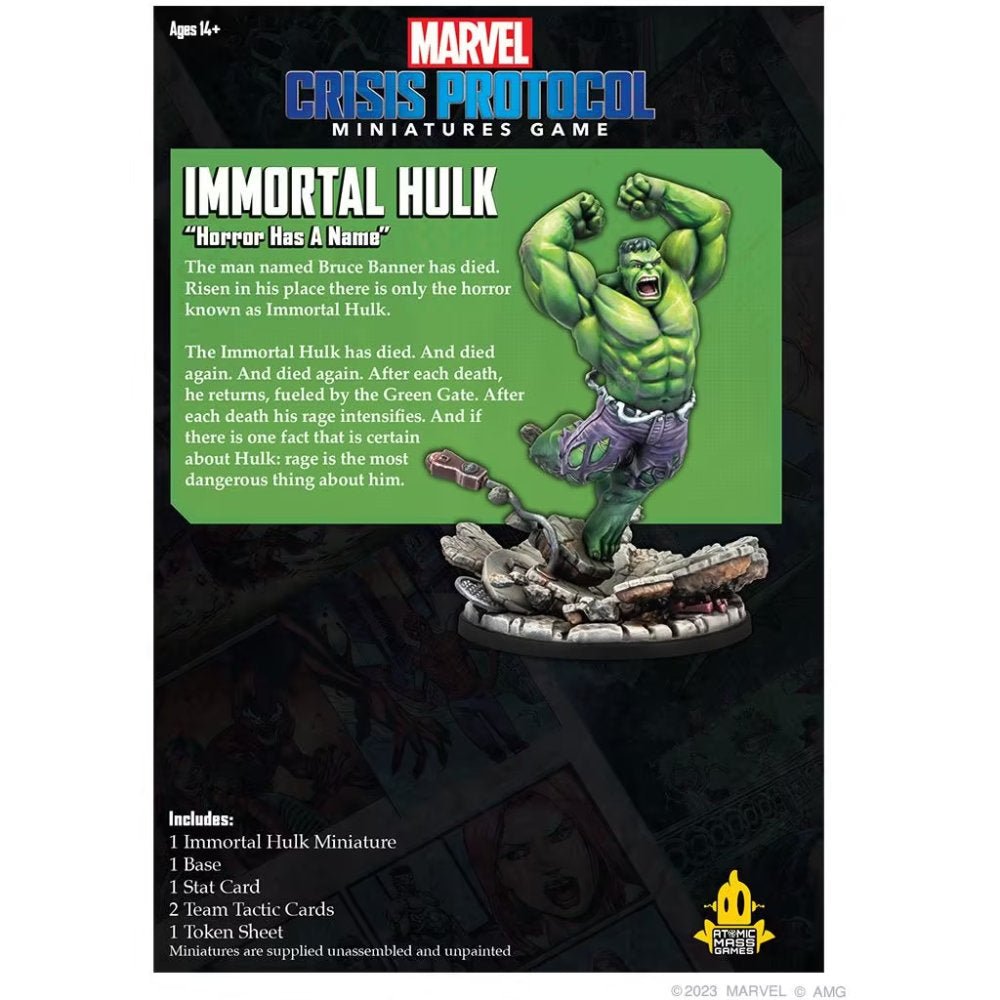 Marvel Crisis Protocol - Immortal Hulk - GameOn.games