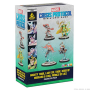 Marvel Crisis Protocol - Mighty Thor, Lady Sif, Thor, Hero of Midgard & Loki, Prince of Lies - GameOn.games