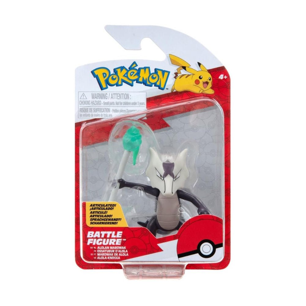 Pokémon 2 - 3" Battle Figure Pack - Alolan Marowak - GameOn.games