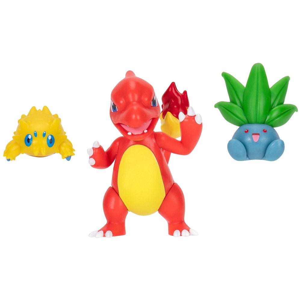 Pokémon 3 - pack Battle Figure - Joltik, Oddish and Charmeleon - GameOn.games