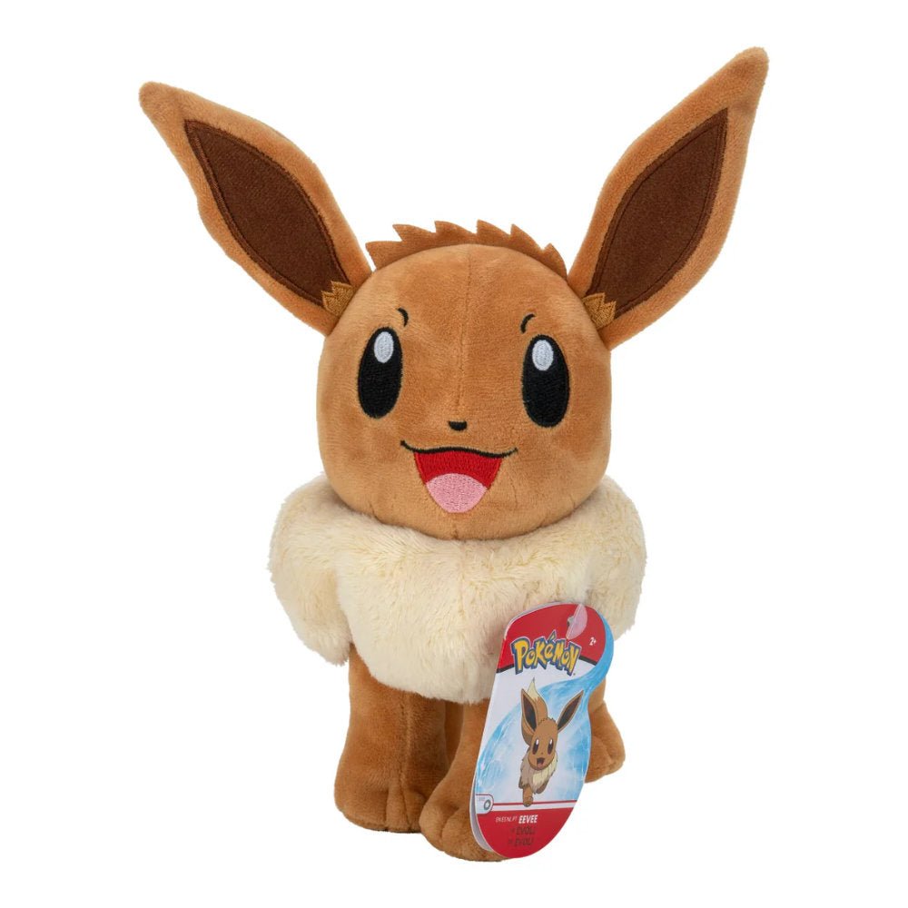 Pokémon 8" Plush - Eevee - GameOn.games