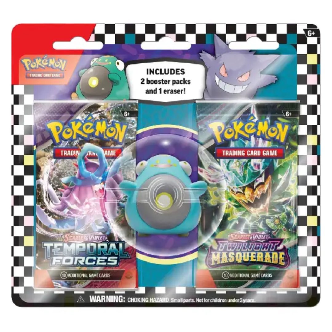 Pokémon TCG: Back to School Eraser Blister – Bellibolt - GameOn.games