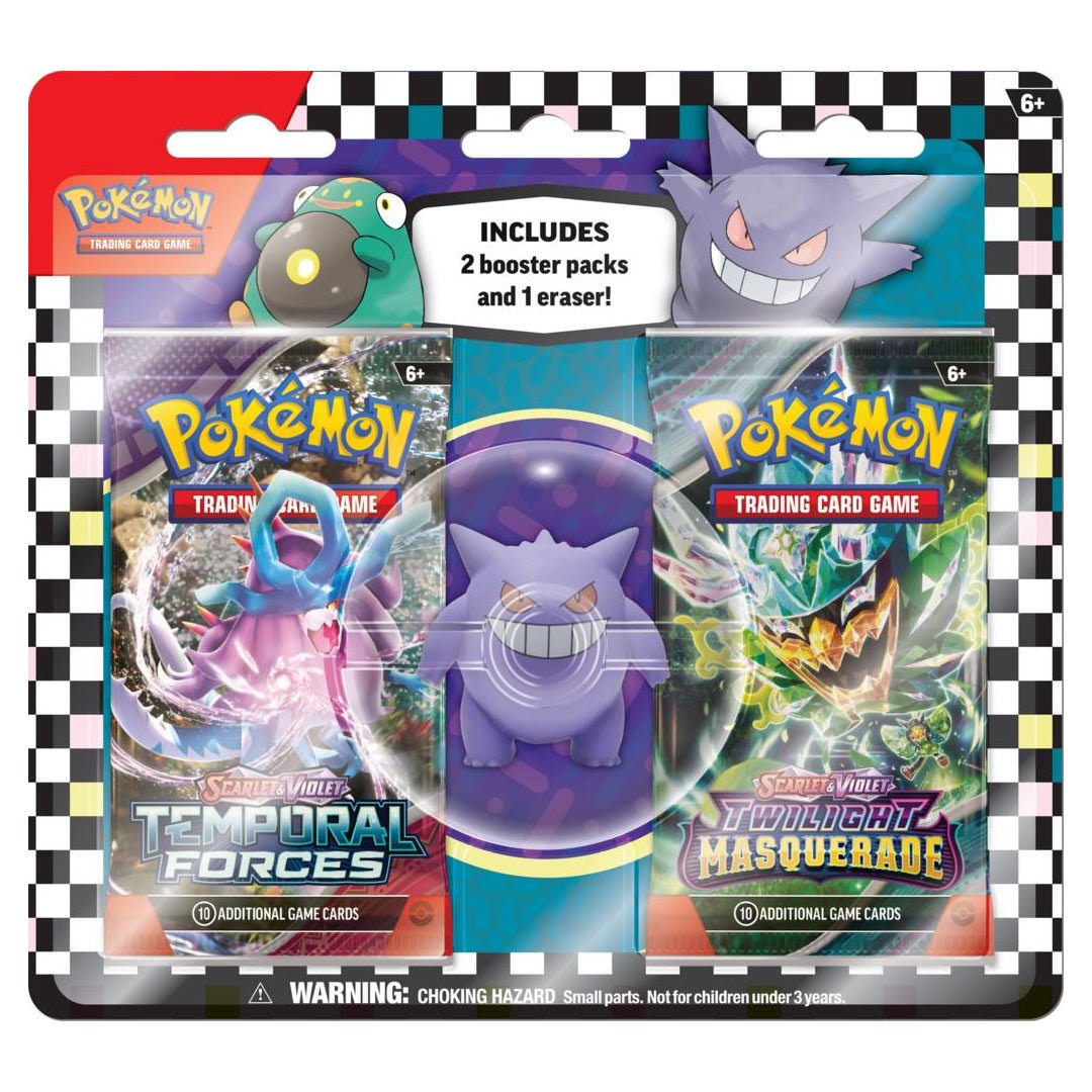 Pokémon TCG: Back to School Eraser Blister – Gengar - GameOn.games