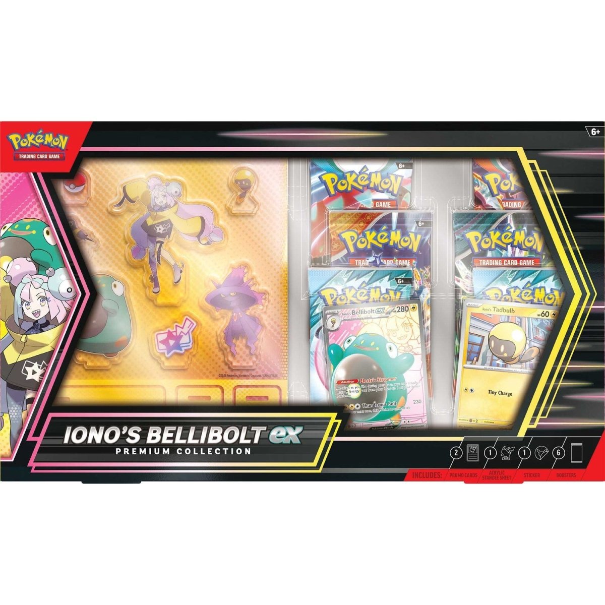 Pokémon TCG: Iono’s Bellibolt ex Premium Collection - GameOn.games