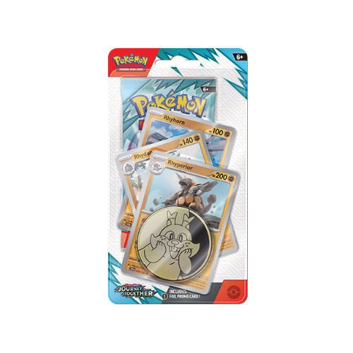 Pokémon TCG: Journey Together Premium Checklane - Rhyperior - GameOn.games