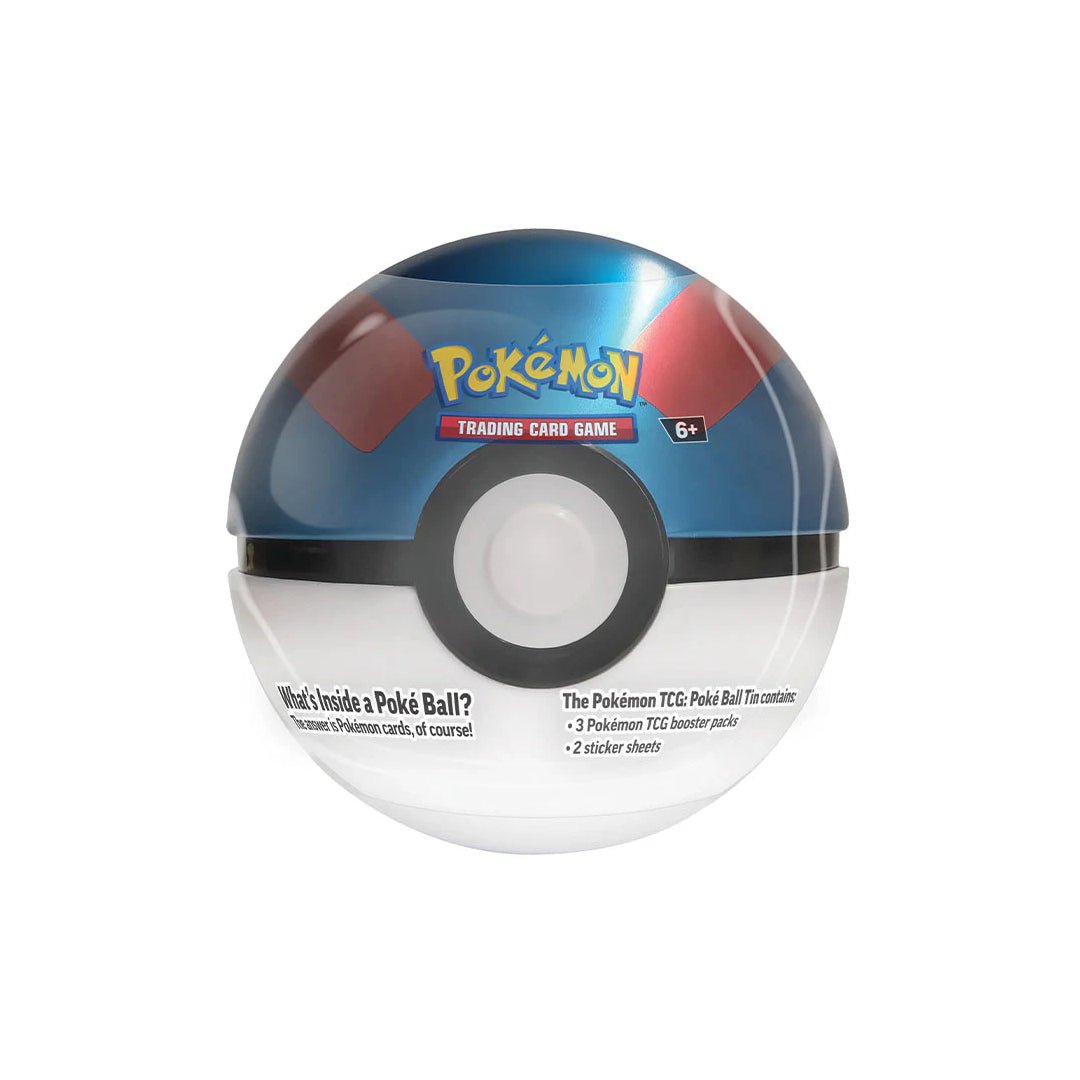 Pokemon TCG: Pokéball Tin - Great Ball (Series 2024) - GameOn.games