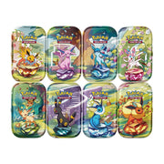 Pokémon TCG: Prismatic Evolutions - Mini Tin - Display (8 Mini Tins) - GameOn.games