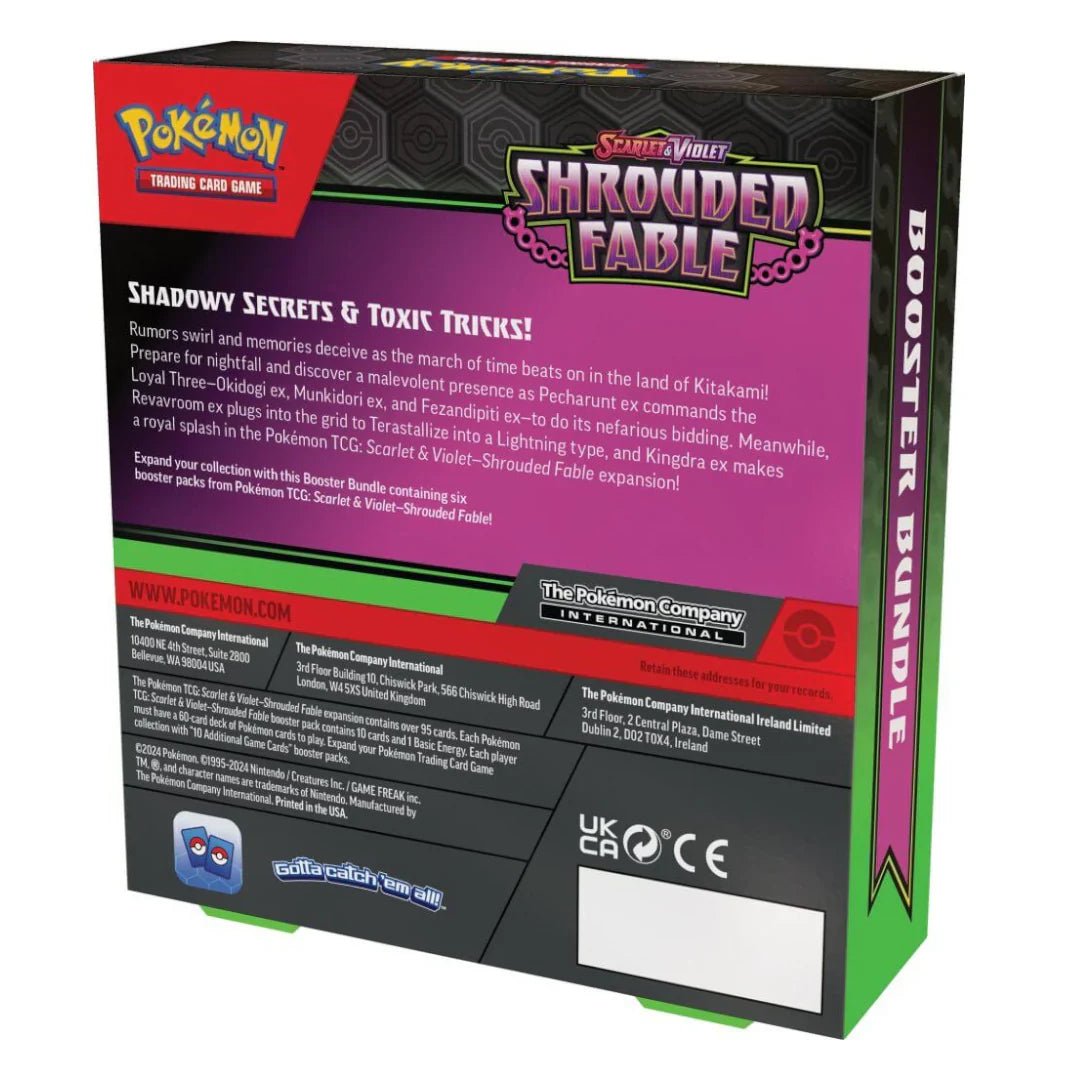 Pokemon TCG: Shrouded Fable - Booster Bundle (6 Packs) - GameOn.games