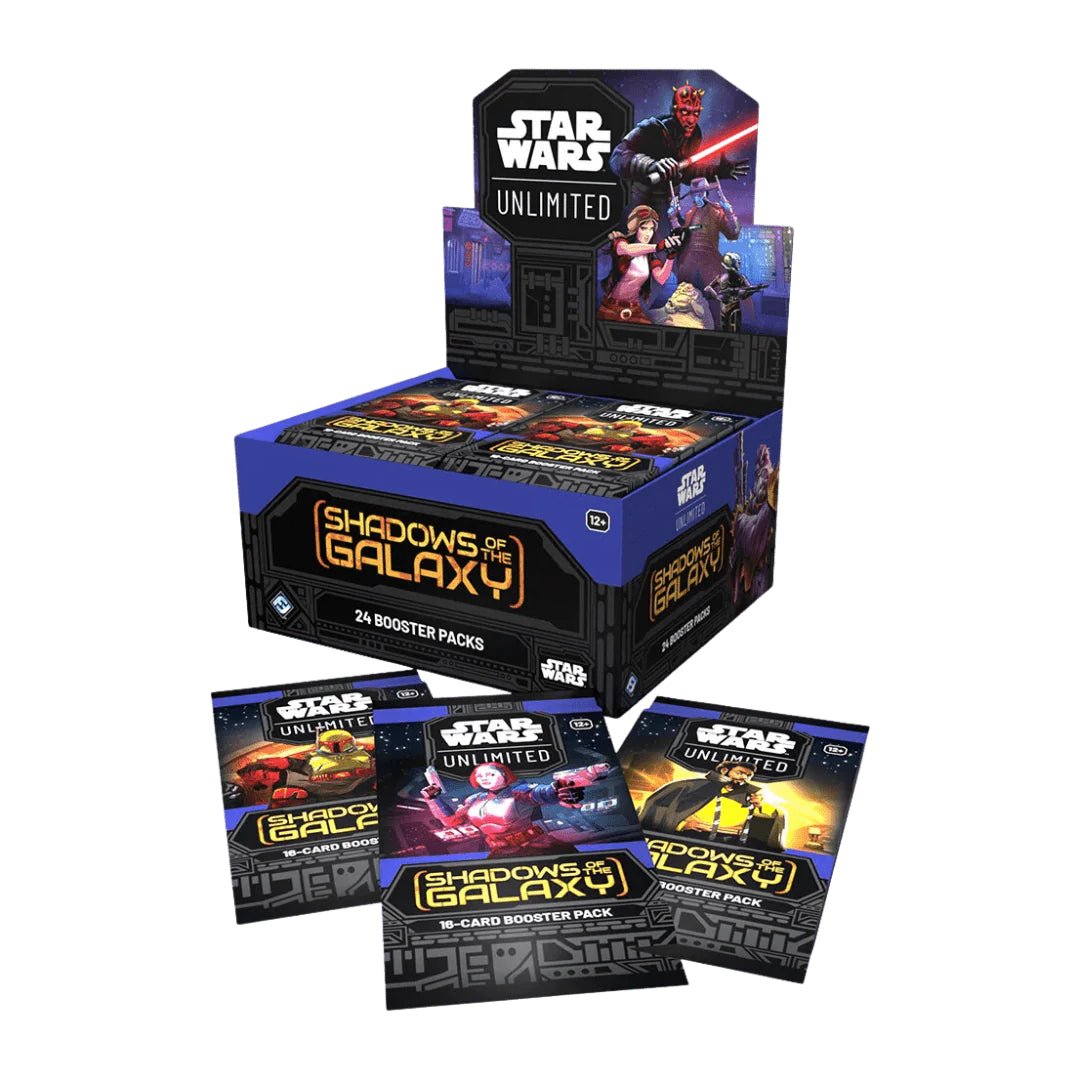 Star Wars: Unlimited Shadows of the Galaxy Booster Box (24 Packs) - GameOn.games