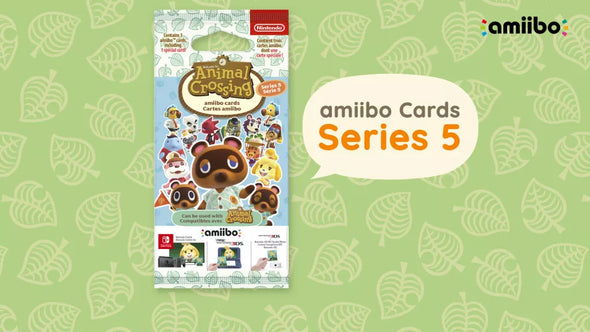 Animal Crossing Amiibo Cards (3 Cards) - Series 5
