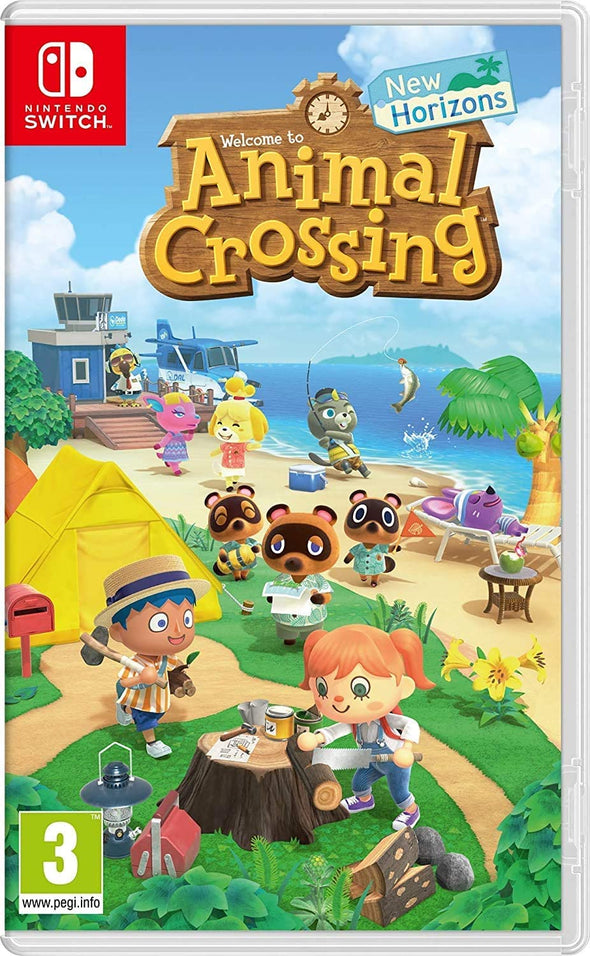 Nintendo Switch (Neon) + Animal Crossing : New Horizons