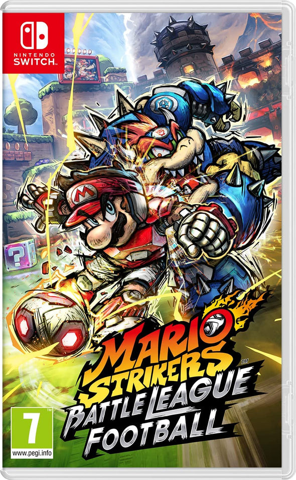 Nintendo Switch (Neon) + Mario Strikers : Battle League Football