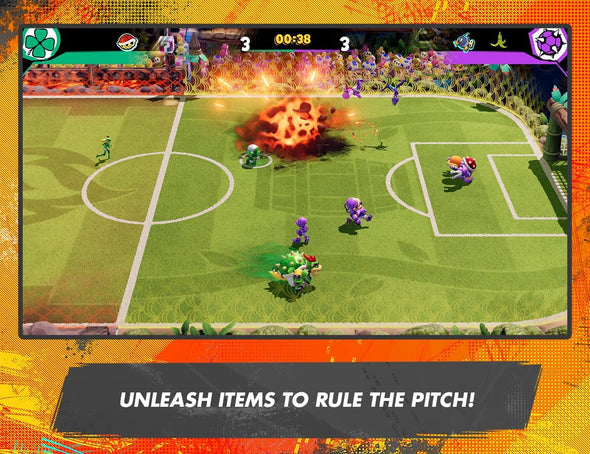Nintendo Switch (Neon) + Mario Strikers : Battle League Football