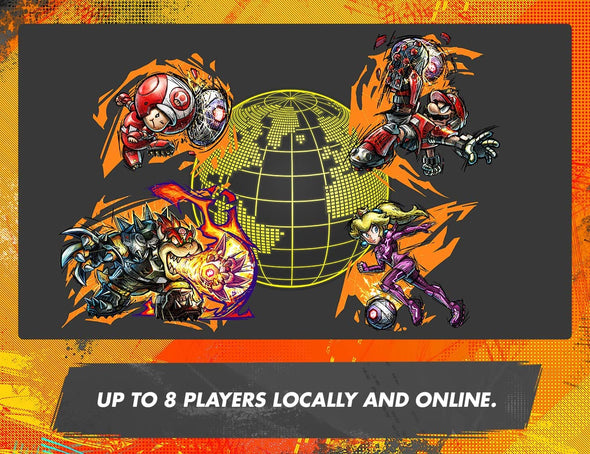Nintendo Switch (Neon) + Mario Strikers : Battle League Football