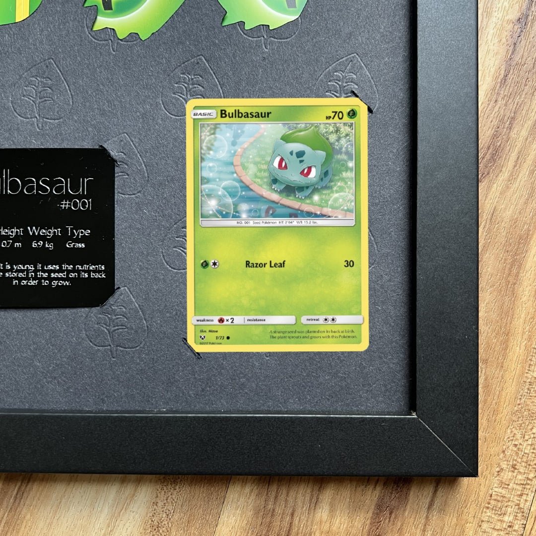 Pokemon BULBASAUR Card SHINING LEGENDS 1/73 Trading Card Seed Pokemon HP 70  2017