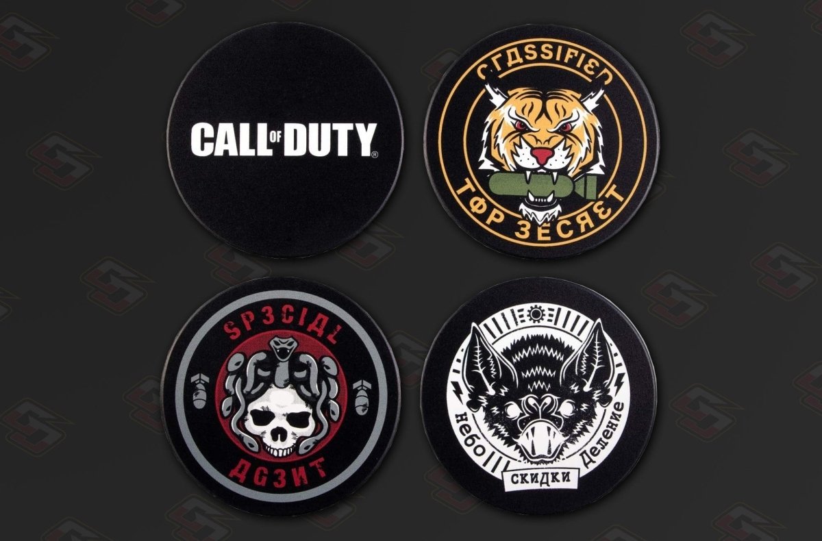 Call of Duty: Cold War Badge Coaster Set - GameOn.games