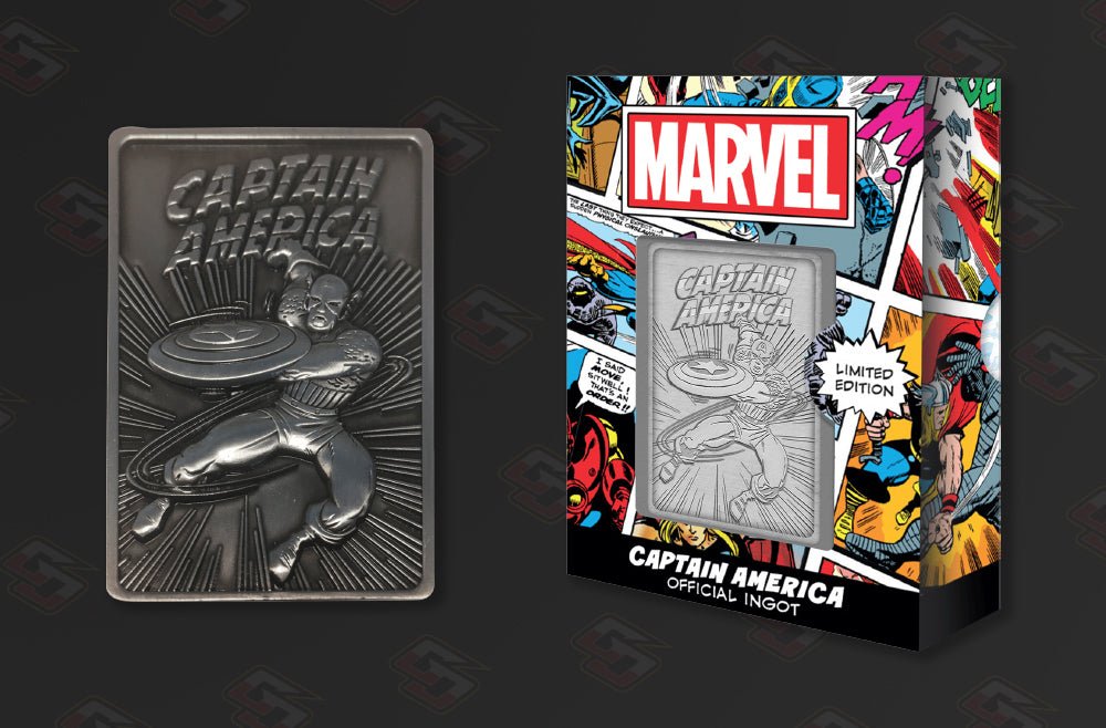 Captain America - Limited Edition Ingot - GameOn.games