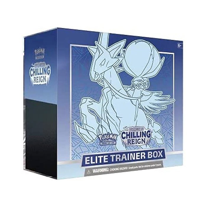 Chilling Reign - Elite Trainer Box - Ice Rider Calyrex - GameOn.games