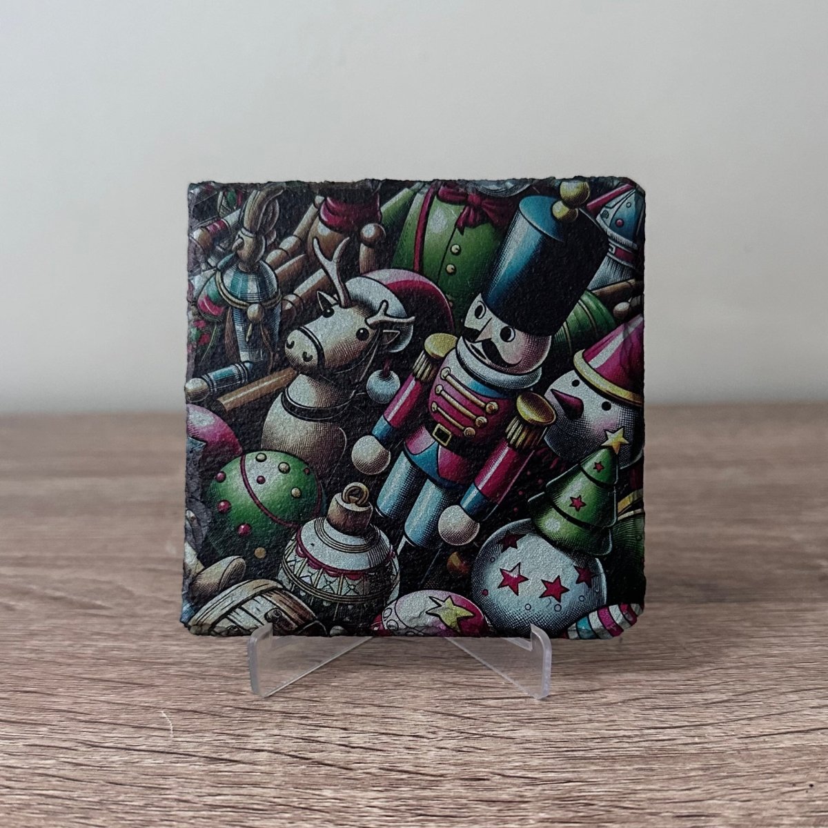 Christmas Slate Coasters - Christmas Decorations - GameOn.games