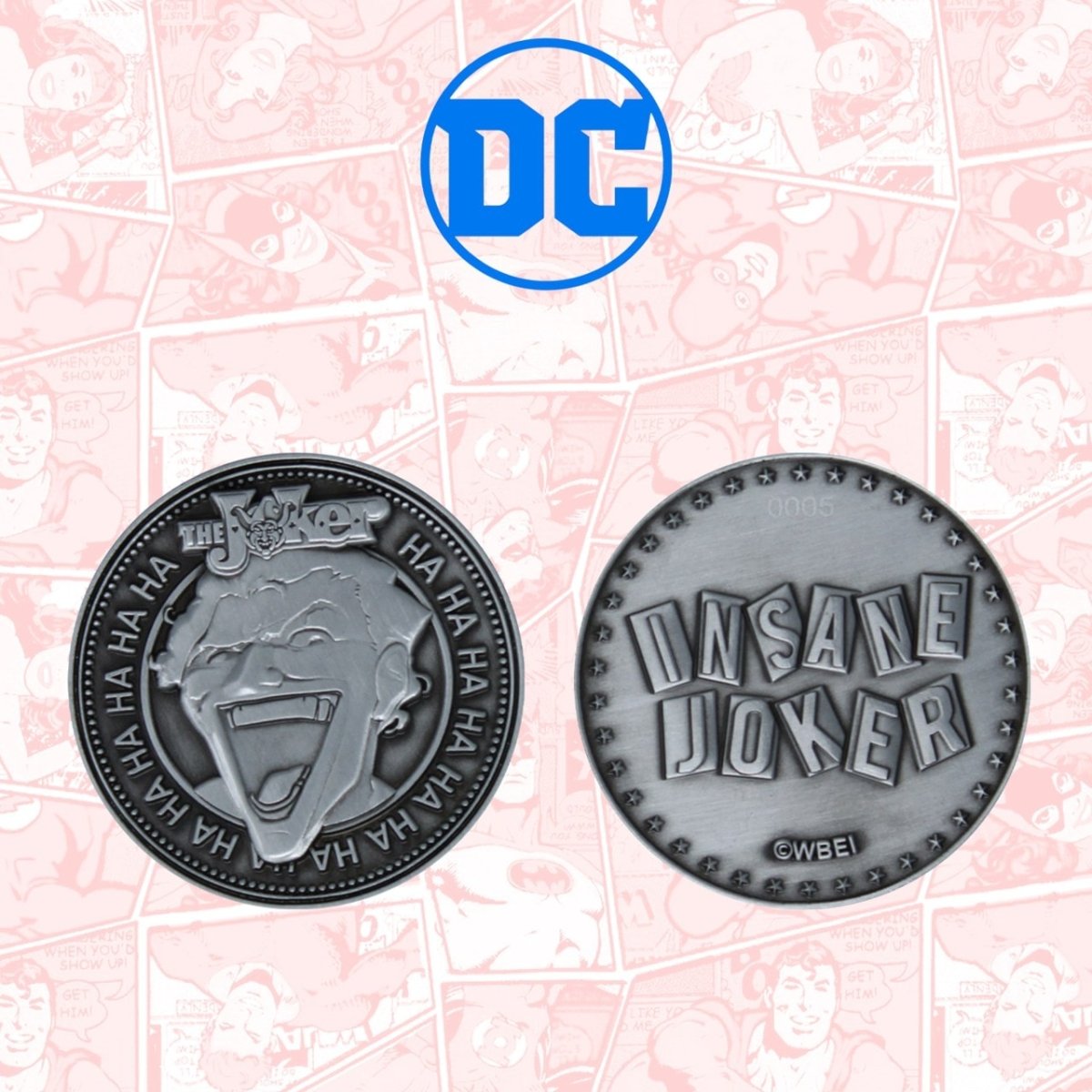 DC Comics Limited Edition Collectable Coin - Joker - GameOn.games