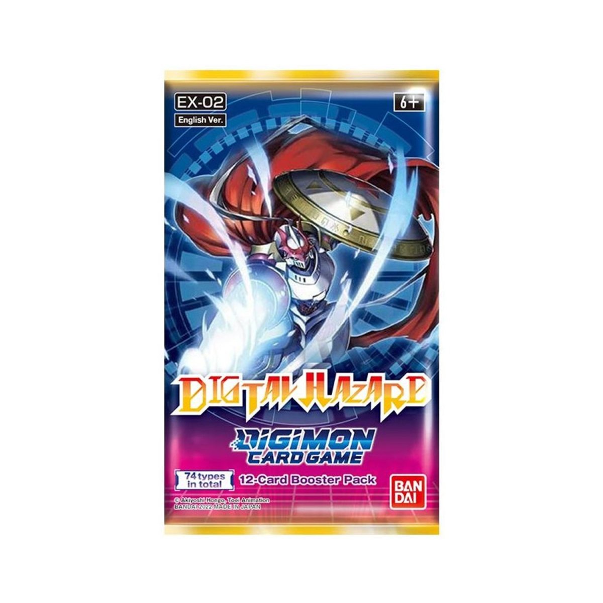 Digimon Card Game: Digital Hazard EX-02 - English Booster Pack - GameOn.games
