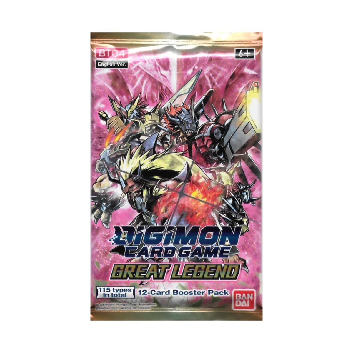 Digimon Card Game: Great Legend - English Booster Pack - GameOn.games