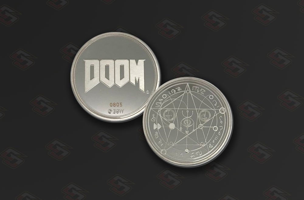 Doom 25th Anniversary Limited Edition Coin - GameOn.games