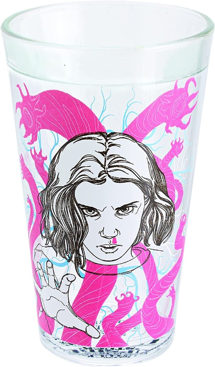 Eleven Stranger Things Colour Change Drinking Glass - GameOn.games