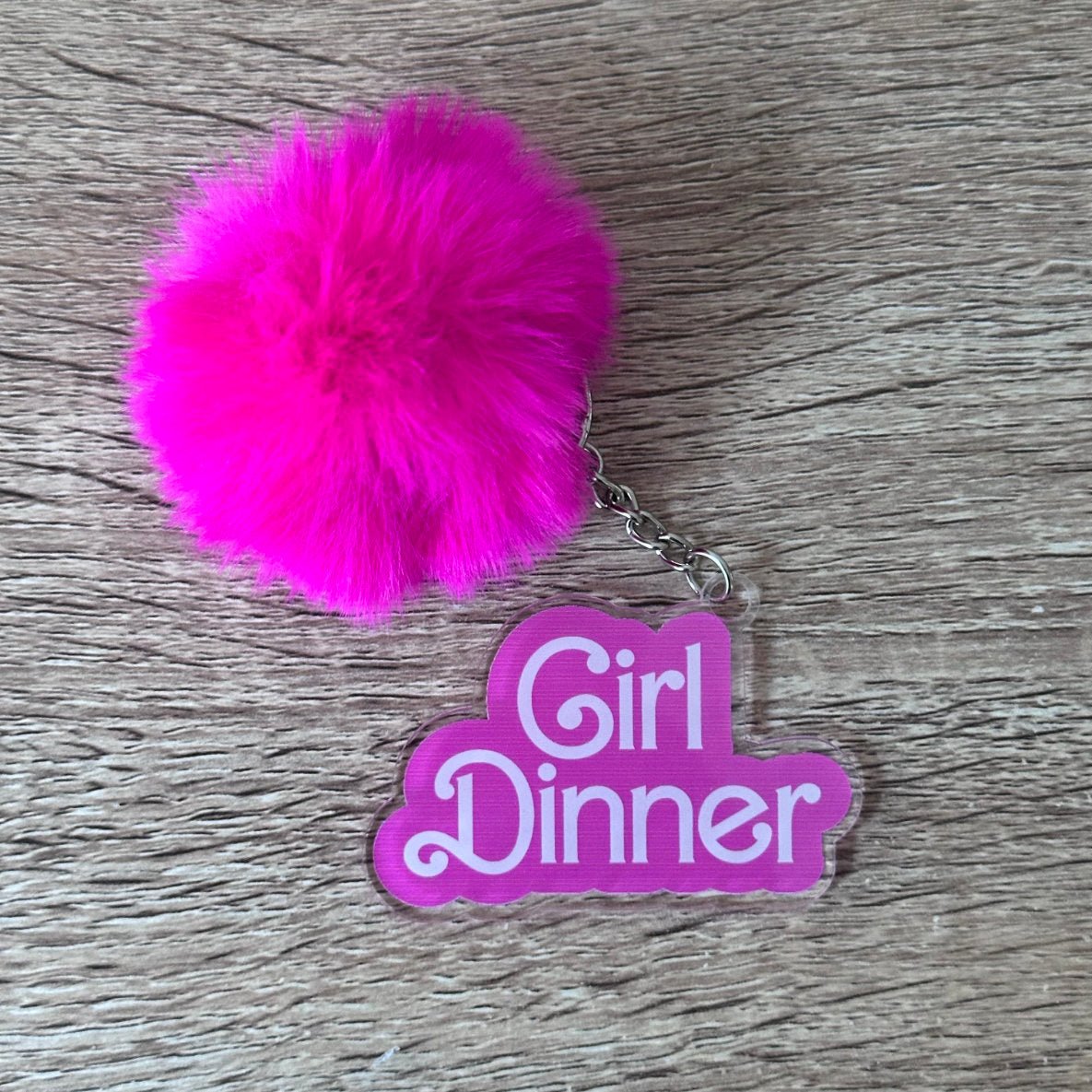 Girl Dinner Doll Keyring - GameOn.games