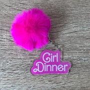 Girl Dinner Doll Keyring - GameOn.games