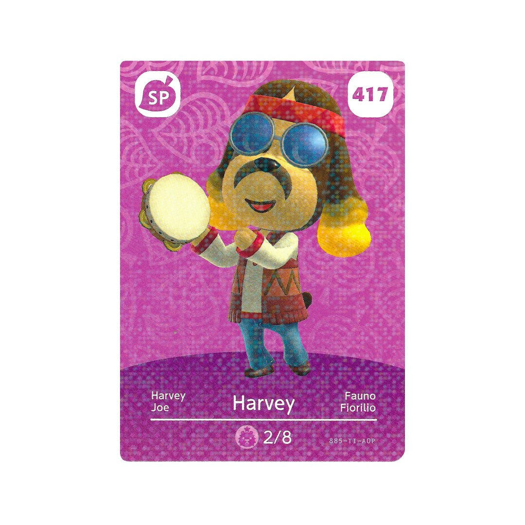 Harvey - Series 5 - Animal Crossing Amiibo Card - GameOn.games