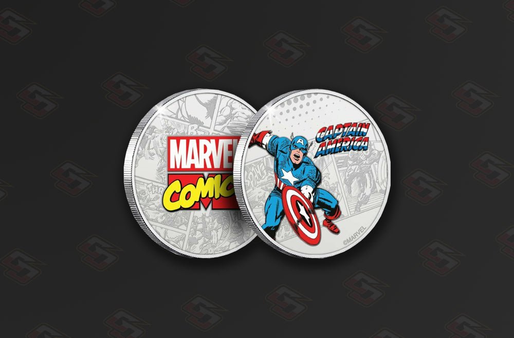 Marvel Captain America Limited Edition Collectable Coin - GameOn.games