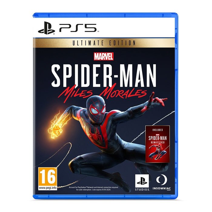 Marvel’s Spider-Man: Miles Morales Ultimate Edition - PlayStation 5 - GameOn.games