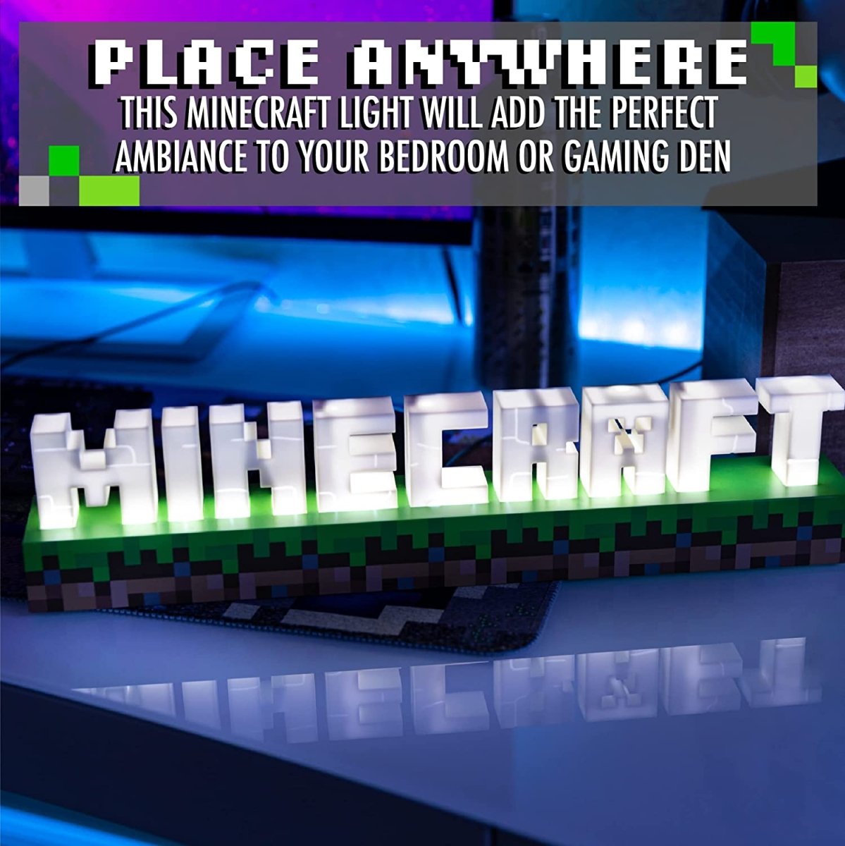 Minecraft Logo Light - GameOn.games