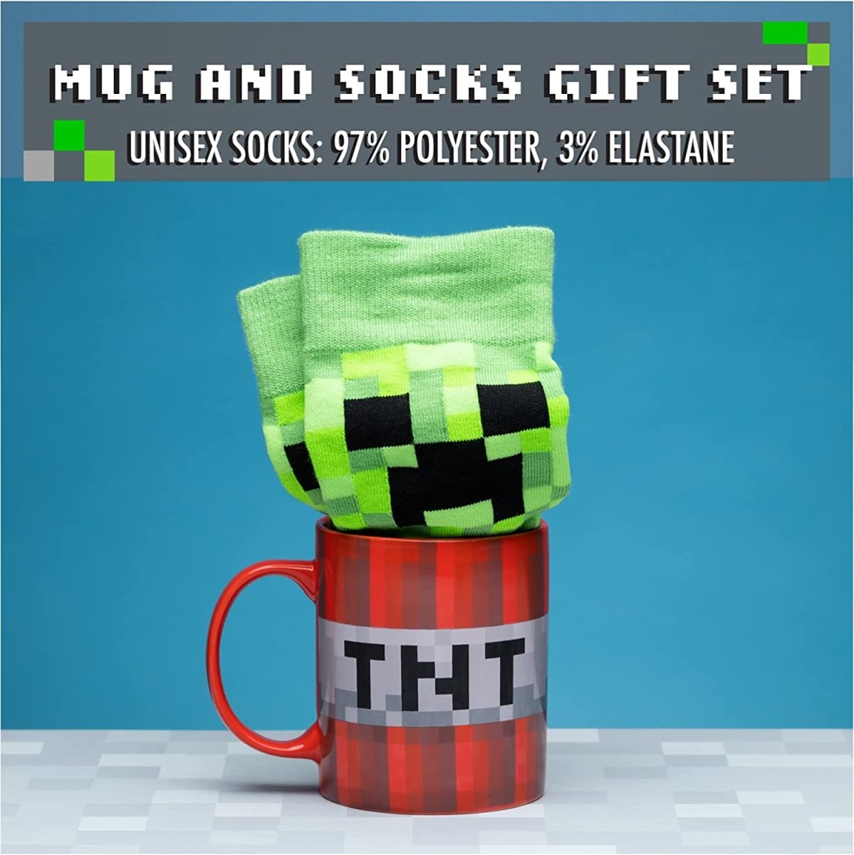 Minecraft Mug and Socks - GameOn.games