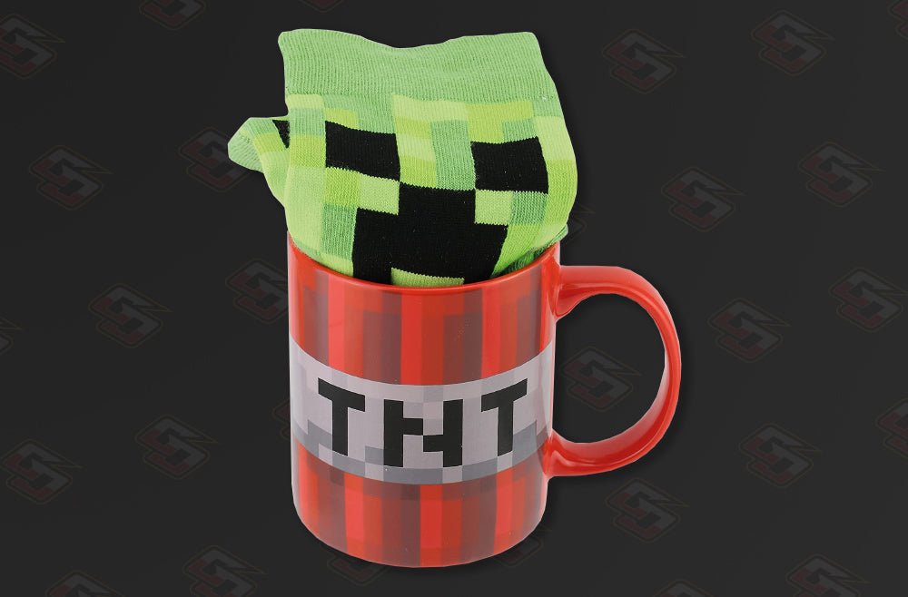 Minecraft Mug and Socks - GameOn.games
