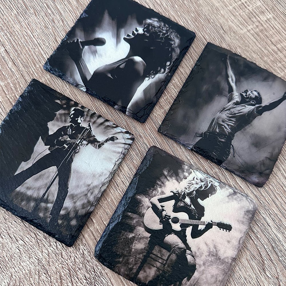 Music Legends Slate Coasters - Dolly Parton - GameOn.games