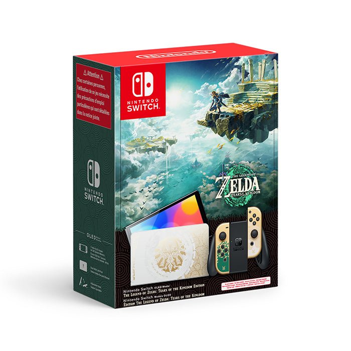 Nintendo Switch OLED - Zelda: Tears of the Kingdom Limited Edition - GameOn.games