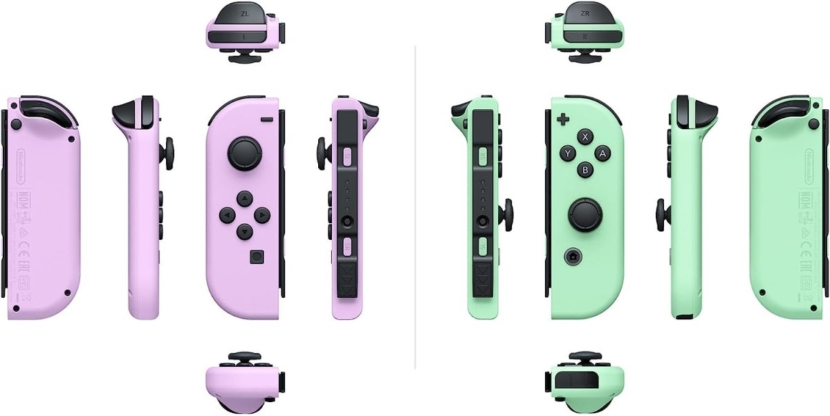 Pastel Purple/Pastel Green - Joy-Con Pair - GameOn.games