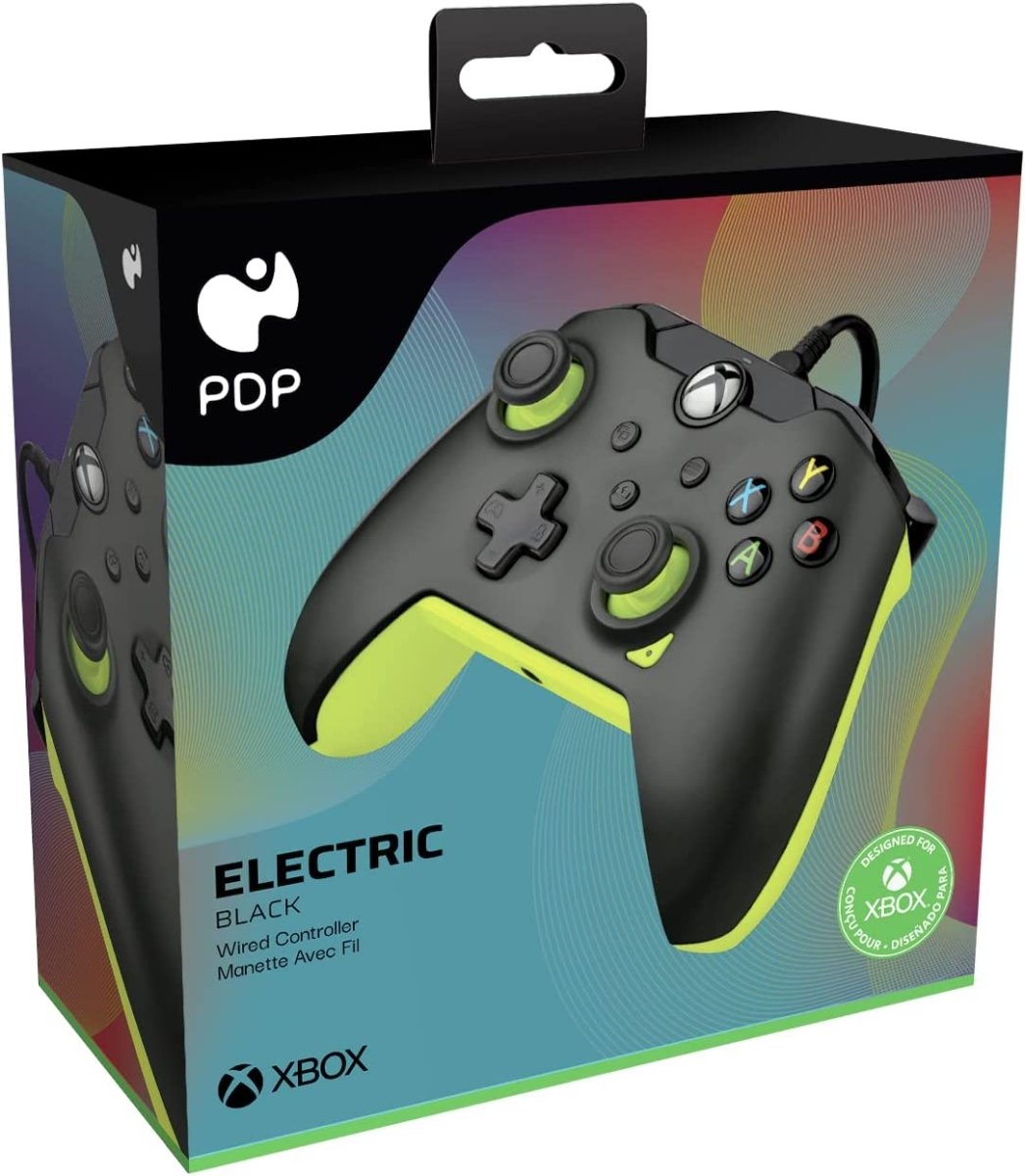 PDP Electric Black Wired Controller for Xbox - GameOn.games